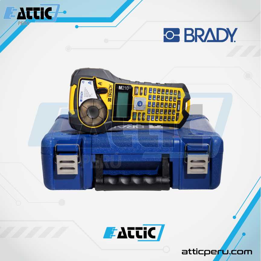 Kit Etiquetadora BRADY KIT-M210 con Accesorios