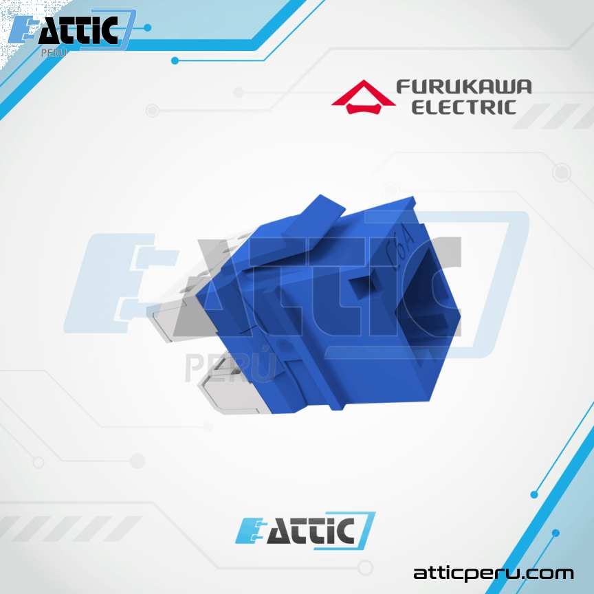 Jack RJ-45 Cat 6A Furukawa Azul Gigalan 35080124