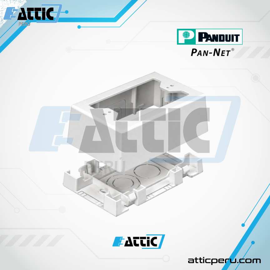 Caja Modular 2x4 Panduit PANNET Blanca JBX3510IW-A