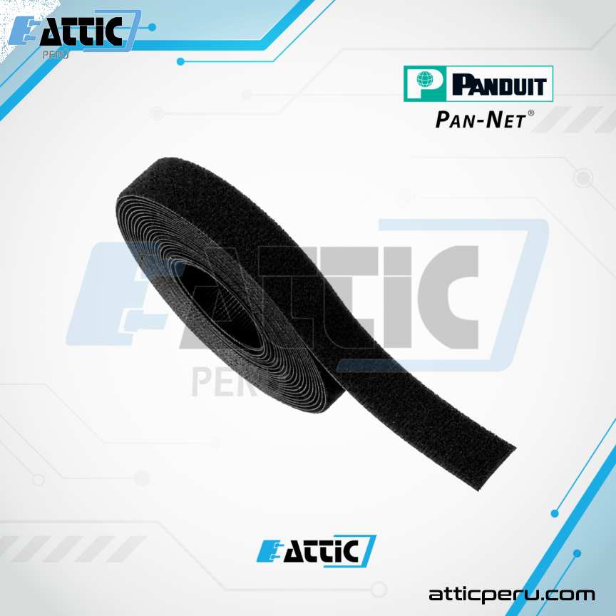 Cinta Velcro 4.57m x 19mm Panduit PANNET HLS-15R0