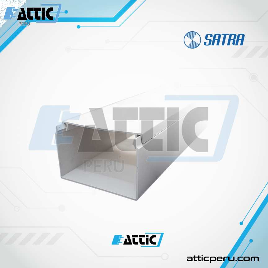 Canaleta PVC 60x40 SIN Adhesivo SATRA