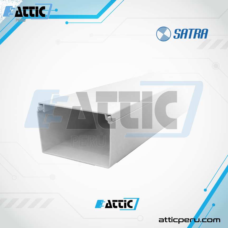 Canaleta PVC 100x60 SIN Adhesivo SATRA