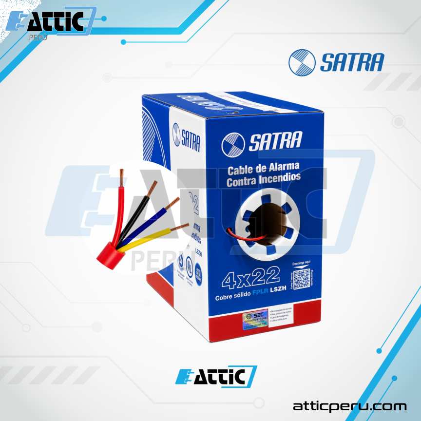 Cable SATRA FPLR 4x22 Alarma Contra Incendio