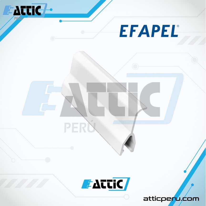 Divisor PVC para Canaleta 110x50 mm EFAPEL 10099R