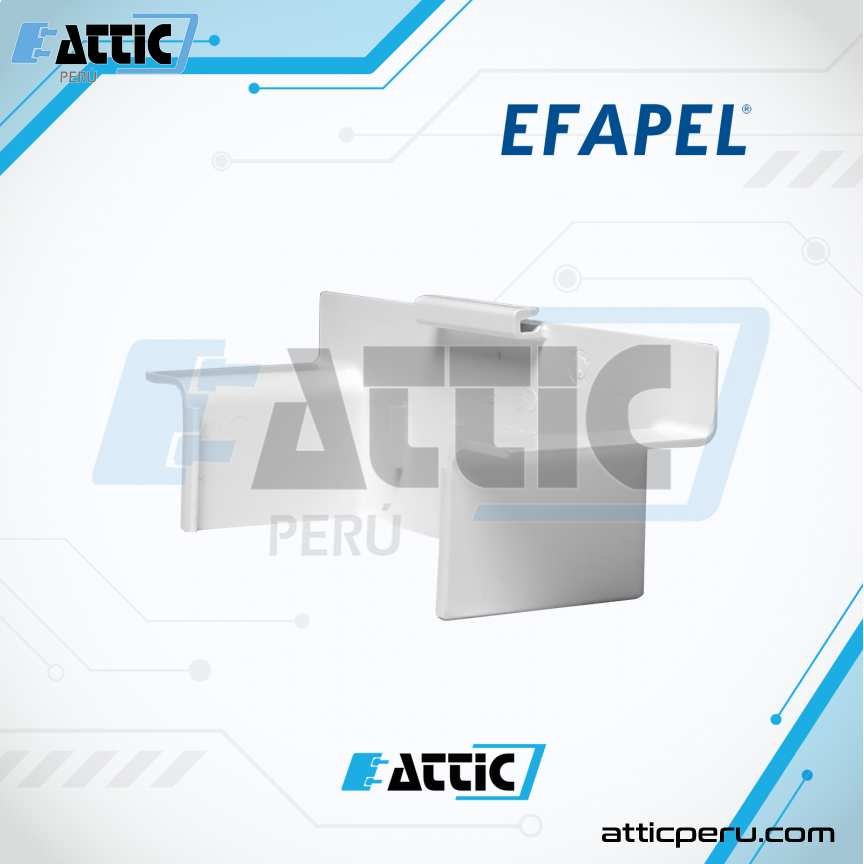 Derivación PVC para Canaleta 110x50 mm EFAPEL 10091 GBR