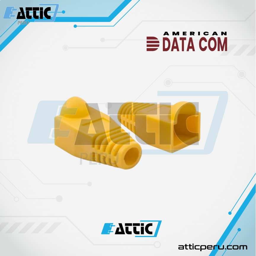 Capucha RJ45 Amarilla DATACOM