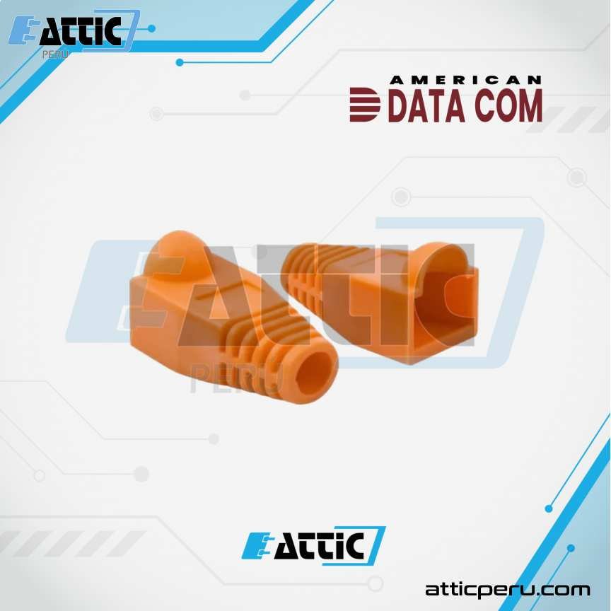Capucha RJ45 Naranja DATACOM
