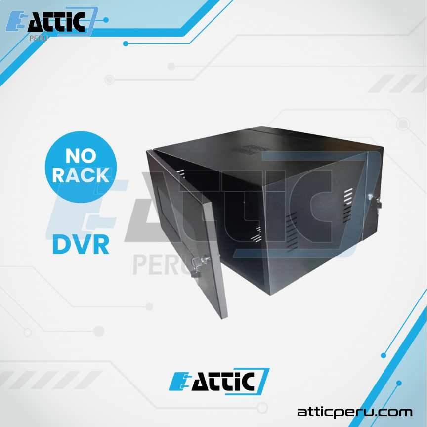 Gabinete de Pared DVR NO RACK 25x40x35cm NACIONAL