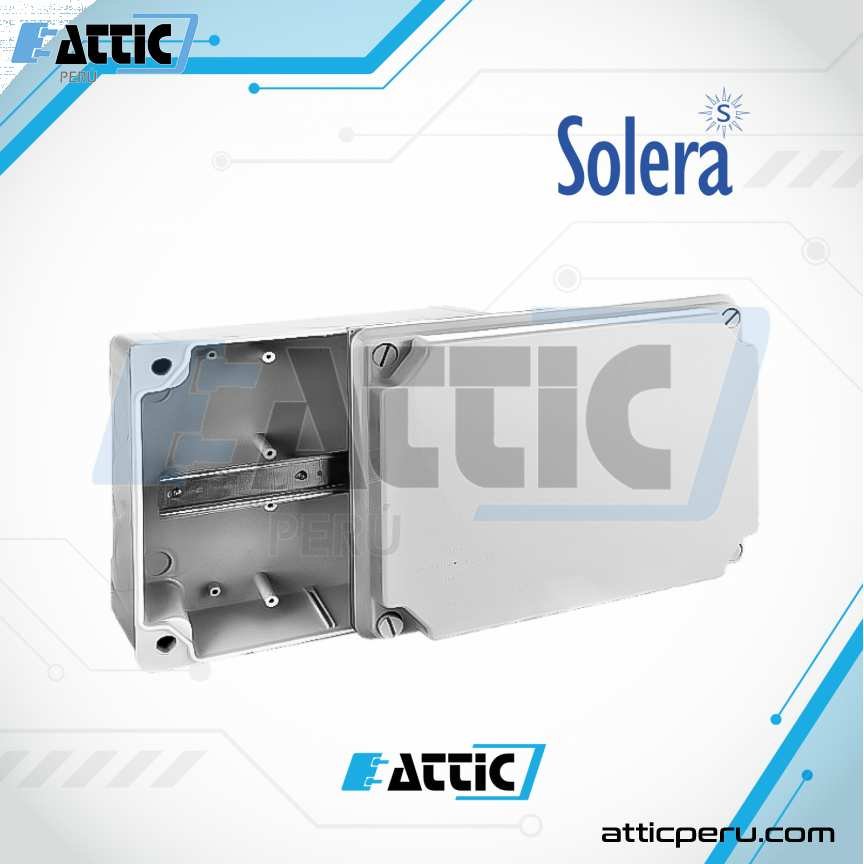 Caja estanca de conexión SOLERA sin conos 320x250x135