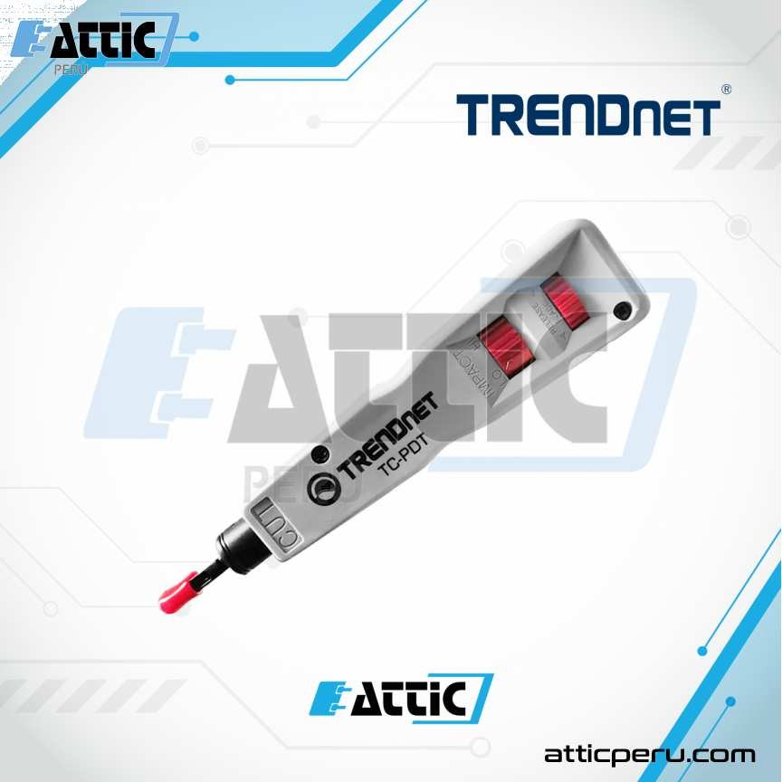 Herramienta Ponchadora TRENDNET TC-PDT tipo 110/ Krone